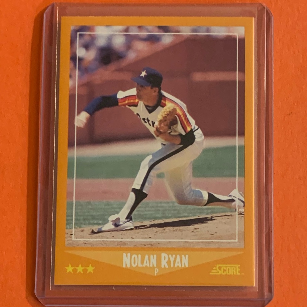 Nolan Ryan #575 1988 Score Baseball Trading Card